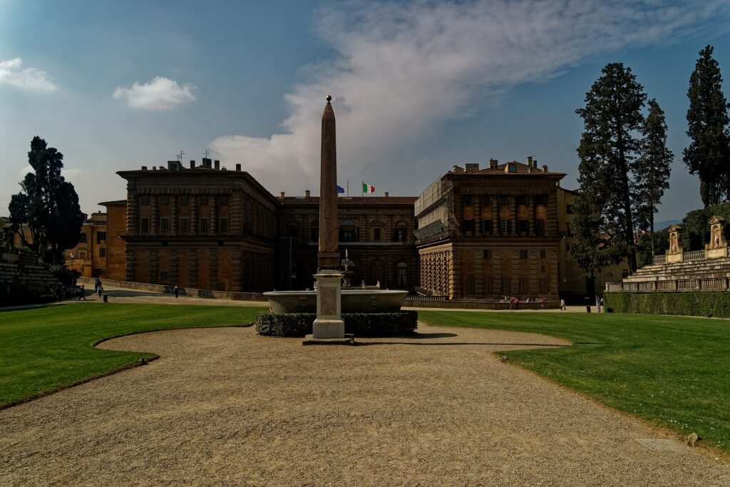 Palazzo Pitti e l’ingresso del Giardino di Boboli, Firenze